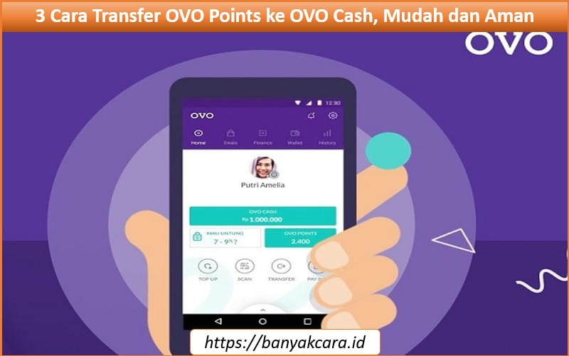 cara Transfer OVO Points ke OVO Cash