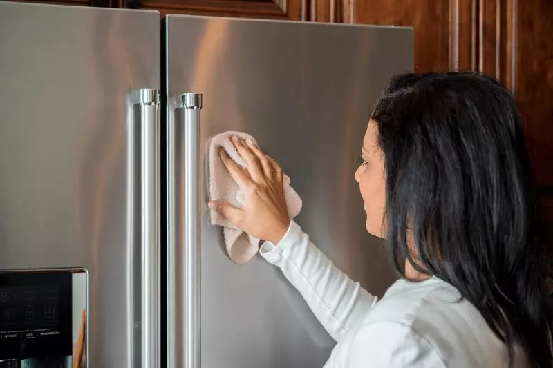 cara membersihkan pintu kulkas biar kinclong
