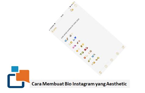Cara Membuat Bio Instagram Aesthetic Agar Profil Musik Kamu Makin Hits