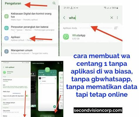 Belajar Cara Membuat WA Centang 1 dari Nol: Panduan untuk Pemula