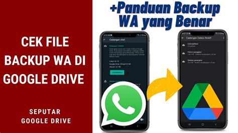 Cara Membuka Backup WhatsApp di Google Drive: Panduan Lengkap dan Mudah