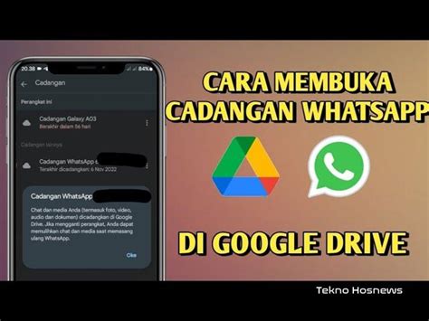 Cara Membuka Cadangan WhatsApp di Google Drive: Panduan Lengkap Anti-Ribet