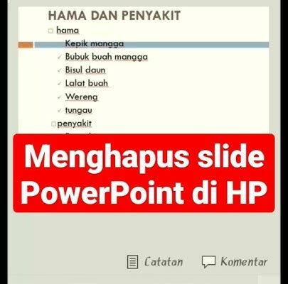 Cara Menghapus Slide PowerPoint di HP: Panduan Praktis untuk Pecinta Musik