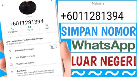 Cara Menyimpan Nomor WA Luar Negeri yang Mudah dan Dijamin Berhasil