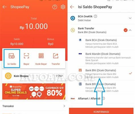 Cara Top Up Shopeepay Lewat ATM BNI: Panduan Lengkap 2024
